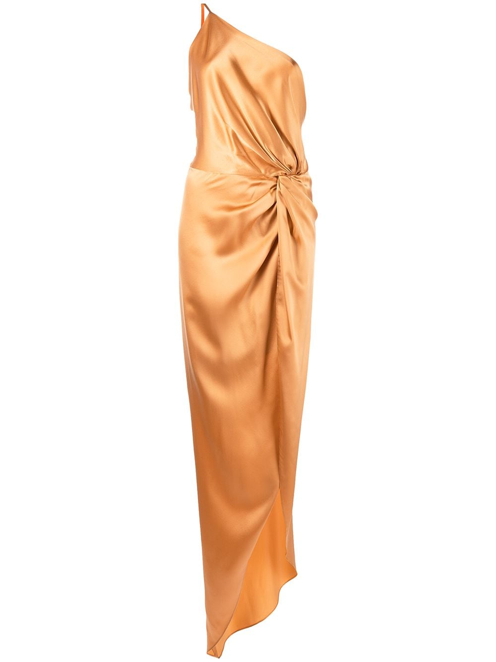 Michelle Mason Asymmetrisches Abendkleid - Orange von Michelle Mason