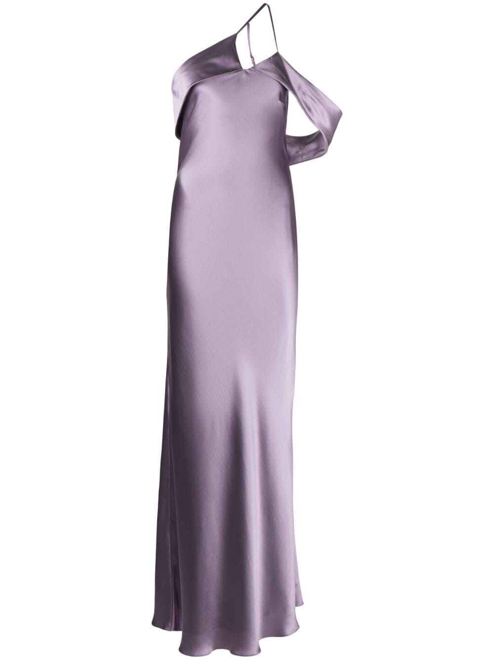 Michelle Mason Asymmetrisches Abendkleid - Violett von Michelle Mason