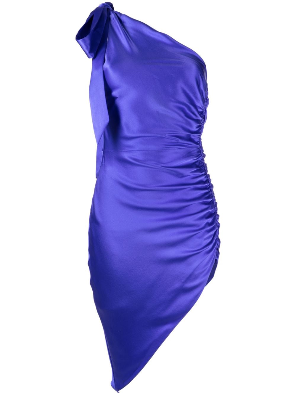 Michelle Mason Asymmetrisches Minikleid aus Seide - Blau von Michelle Mason