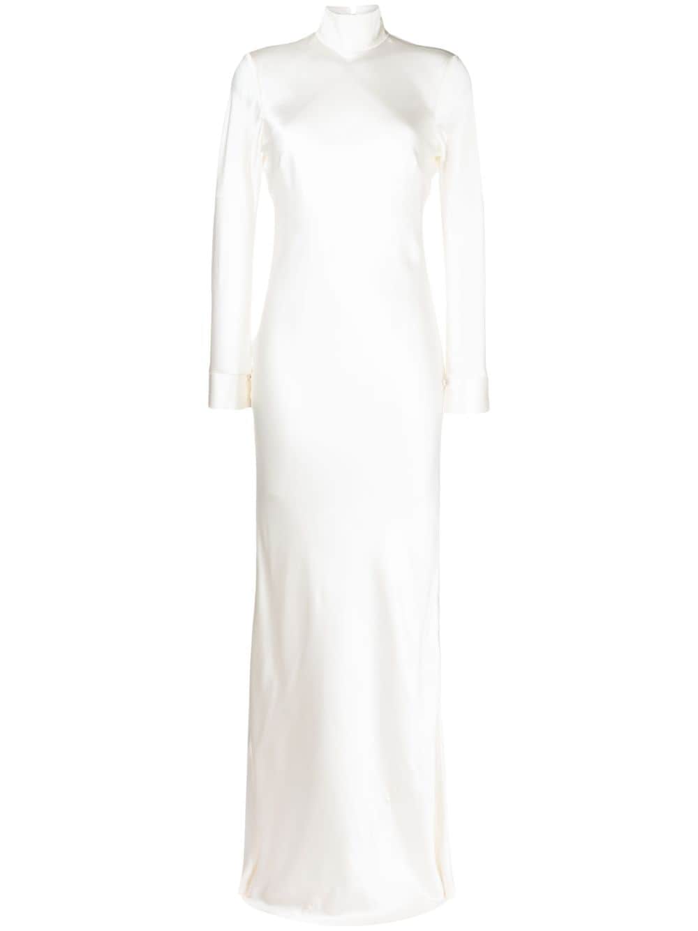 Michelle Mason Kleid mit offenem Rücken - Weiß von Michelle Mason
