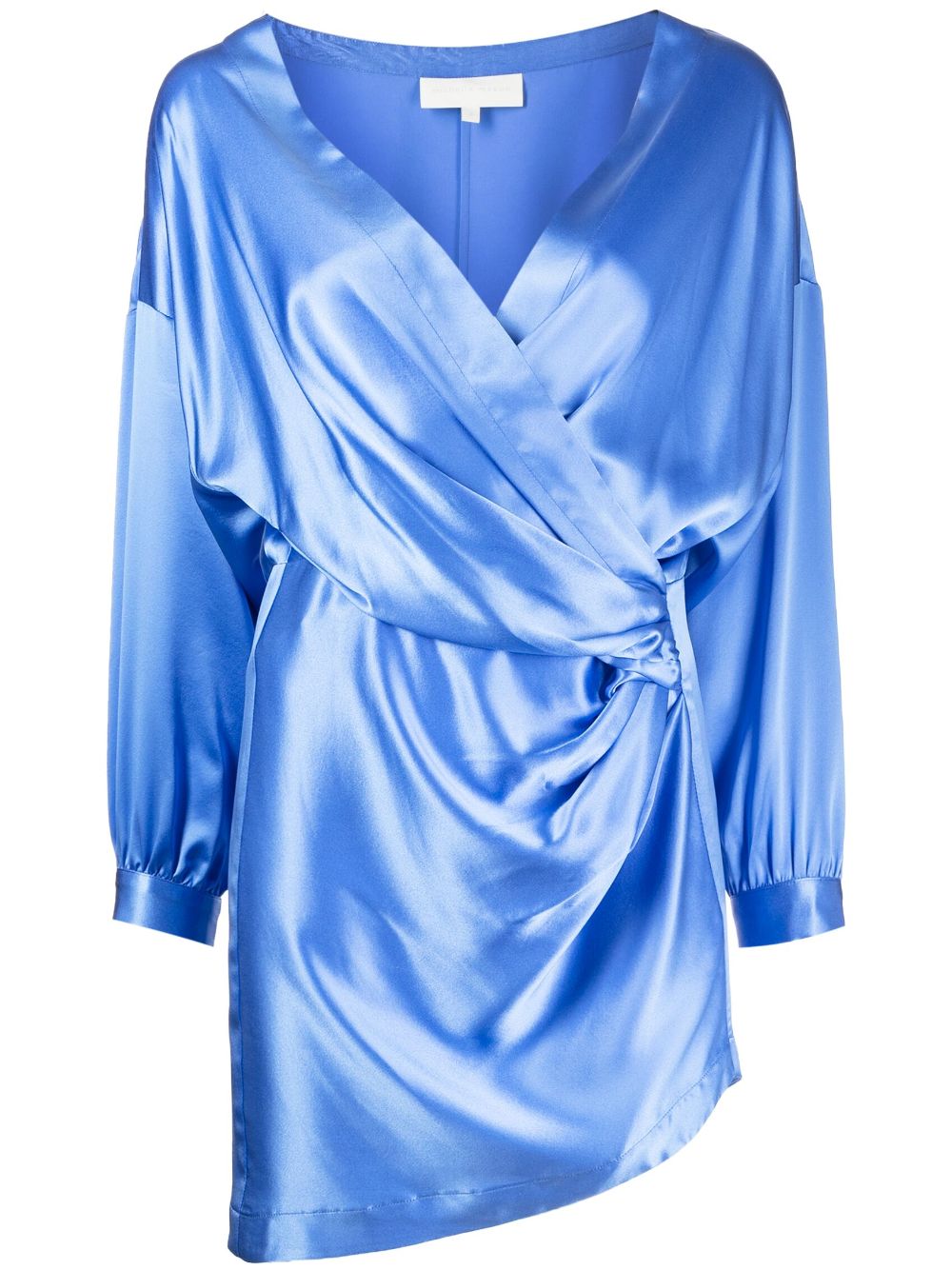 Michelle Mason Minikleid mit drapierten Akzenten - Blau von Michelle Mason