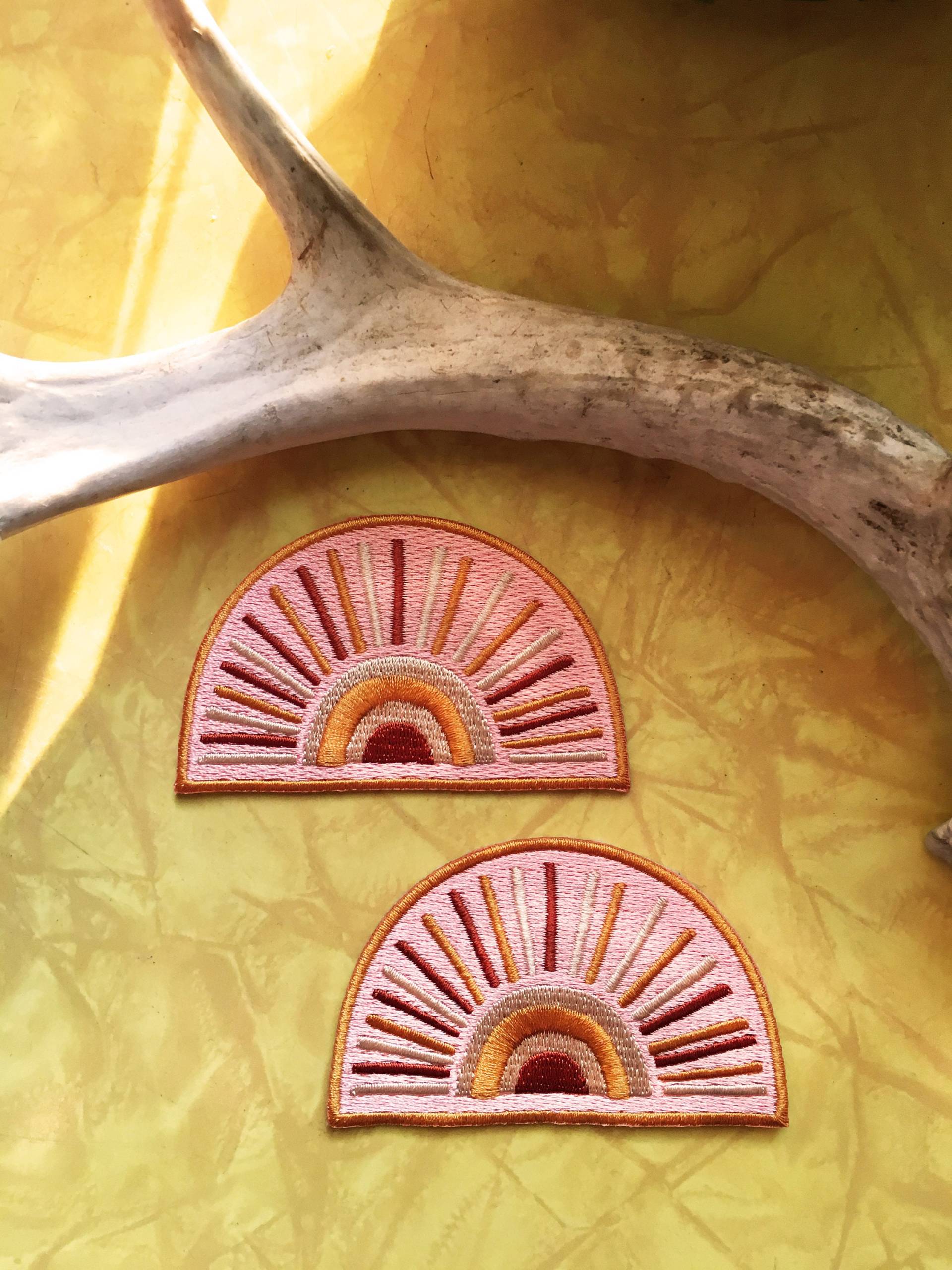 Sunny Sun Aufnäher von MichelleBrusegaard