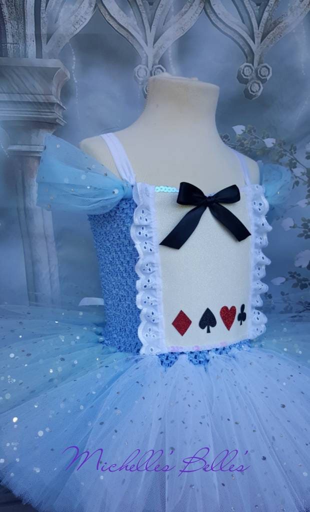 Alice Im Wunderland-stil Tutu Kleid von MichellesBellesTutu