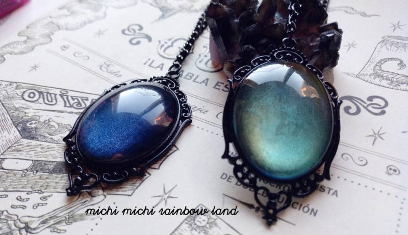 Deep Forest Gothic Halskette - Schwarze Geschenkbox Inklusive von MichiMichiRainbow