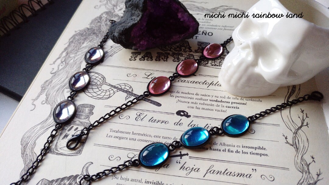 Funkelndes Edelstein Armband von MichiMichiRainbow