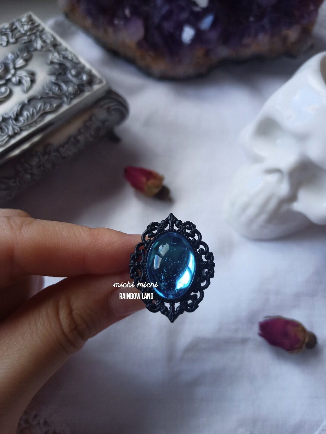 Meerjungfrau Im Ozean Gothic Ring von MichiMichiRainbow
