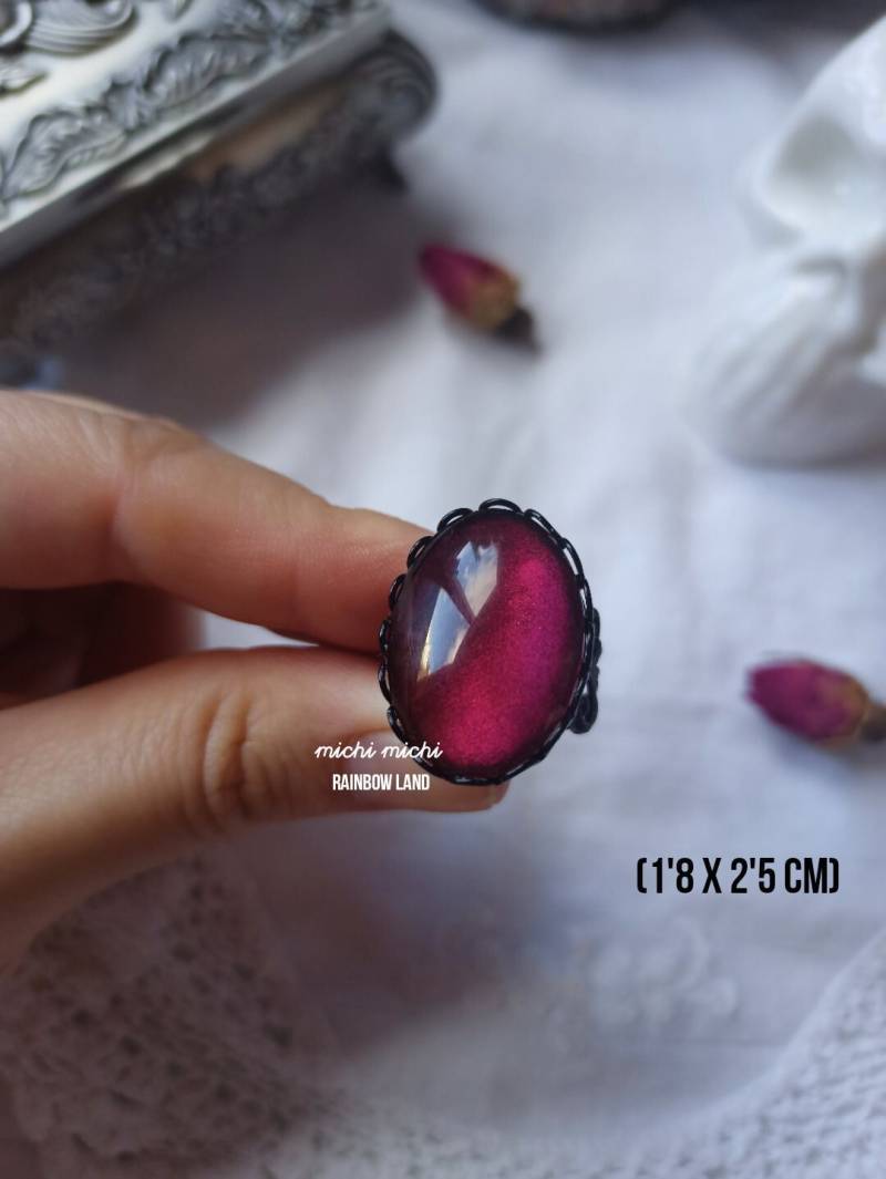 Nosferatu Blut Gothic Ring von MichiMichiRainbow