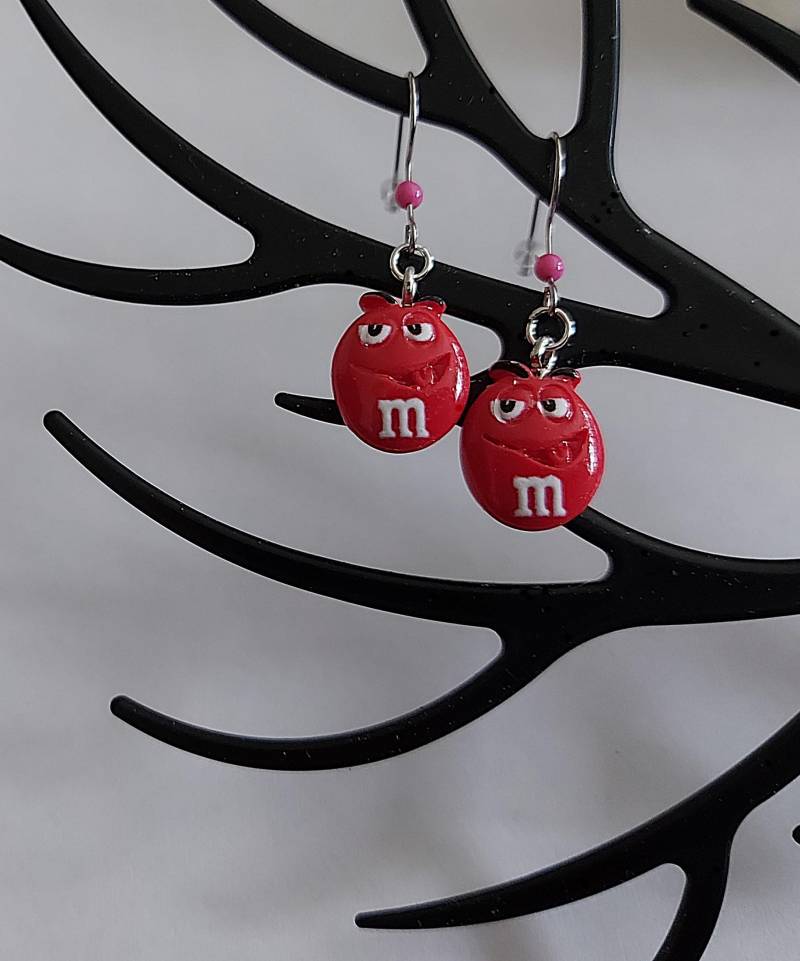 Handgefertigte Ohrringe M & Handgefertigte Ohrringe M & von MichisWollbox