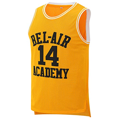 Eway Jersey #14 Basketball Trikots S-XXXL - Gelb - Groß von Micjersey