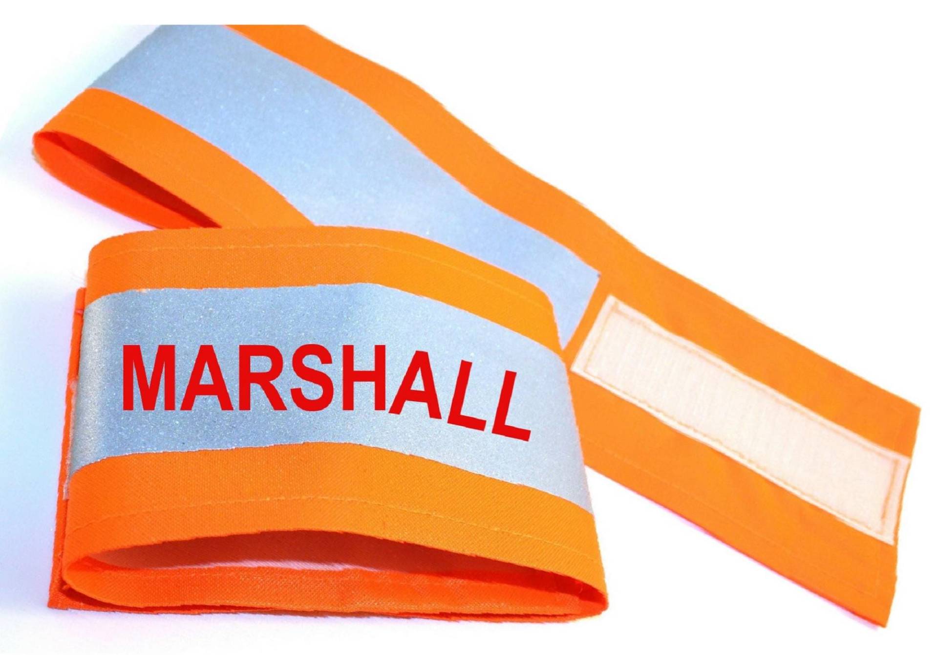 "Gedruckte "Marshall" Reflektierende Armbändchen Breite Sportsicherheit Hallo Sichtbar, Die Id Orange Geht." "Gedruckte "Marshall" Reflektierende Armbändchen Breite Sportsicherheit Hallo Sichtbar, Die Id Orange Geht." von MickDirect