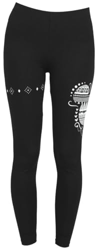 Mickey Mouse Boho Mickey Frauen Leggings schwarz 3XL von Mickey Mouse