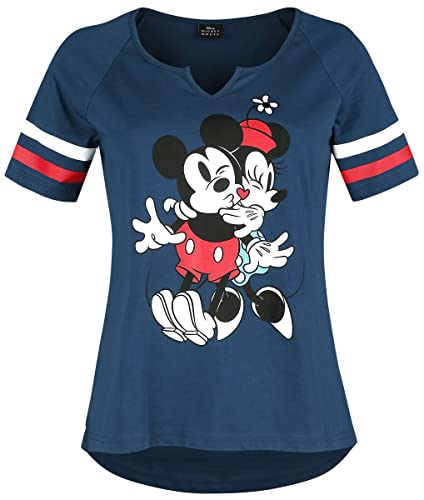 Mickey Mouse Micky Maus Buddies Frauen T-Shirt blau L von Mickey Mouse