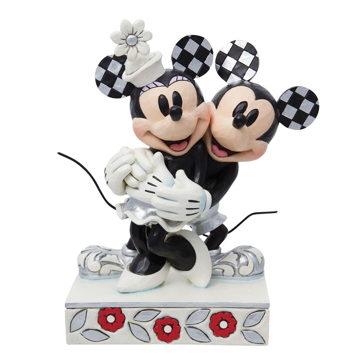 Mickey Mouse Centennial Celebration - Micky & Minnie - Christmas Countdown Statue multicolor von Mickey Mouse