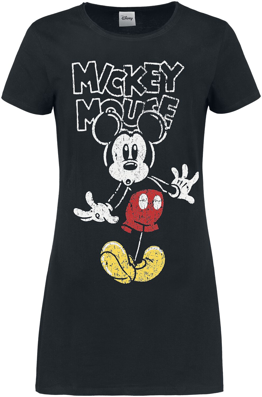 Micky Maus - Disney Kurzes Kleid - Mickey Mouse - S bis XL - für Damen - Größe M - schwarz  - EMP exklusives Merchandise! von Micky Maus