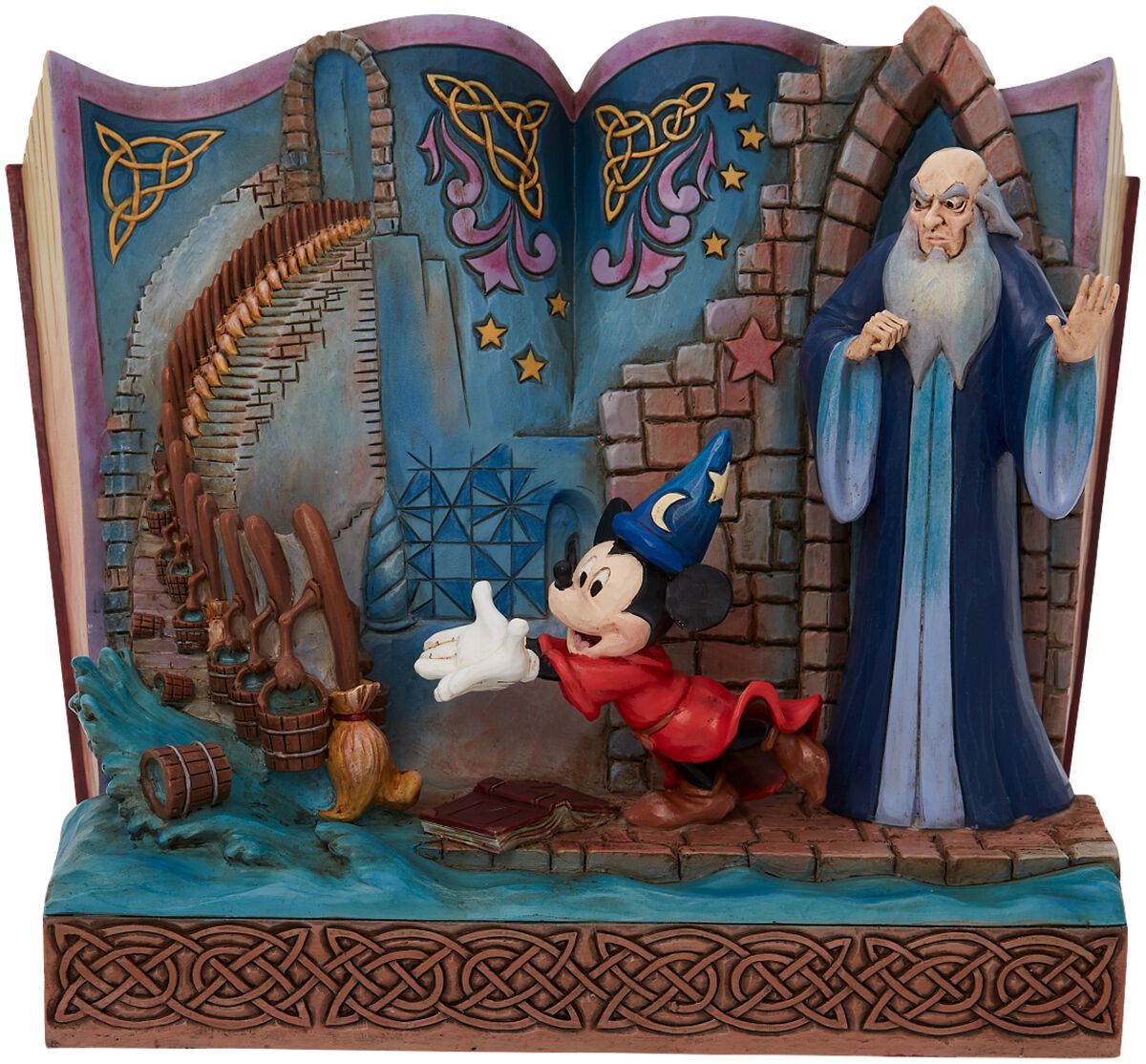 Mickey Mouse - Disney Sammelfiguren - Fantasia - Zauberer Micky   - Lizenzierter Fanartikel von Mickey Mouse