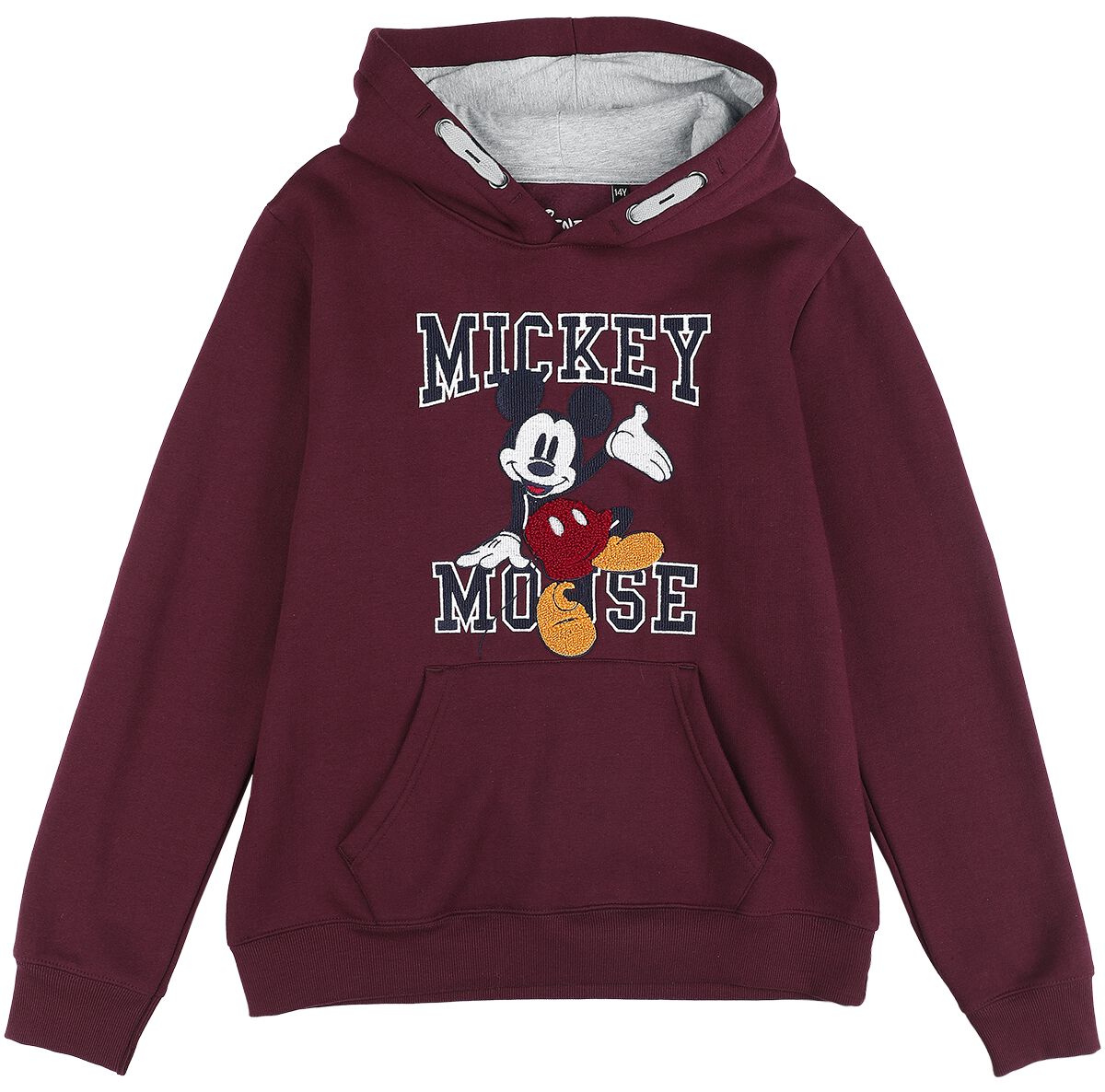 Mickey Mouse Kids - Mickey Kapuzenpullover multicolor in 116 von Mickey Mouse