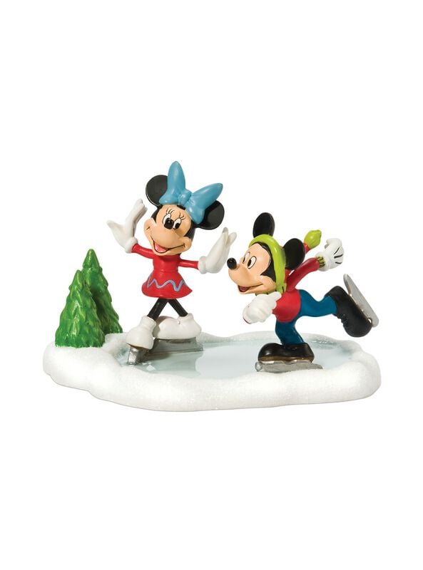 Mickey Mouse Mickey & Minnie Ice Skating Sammelfiguren multicolor von Mickey Mouse