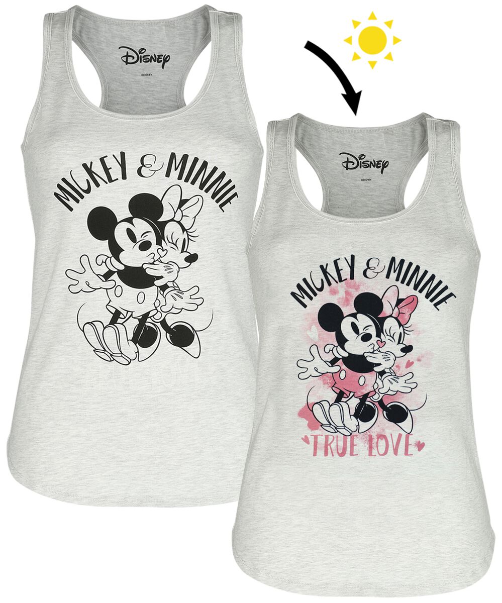 Mickey Mouse Minni Maus Top grau in L von Mickey Mouse