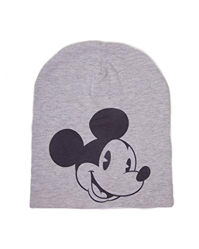 Mickey Mouse Unisex Gorro Mickey Minnie Disney, grau, 30 von Mickey Mouse