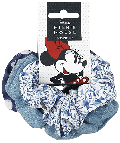 Micky Maus Minnie Frauen Haargummi blau/weiß von Mickey Mouse