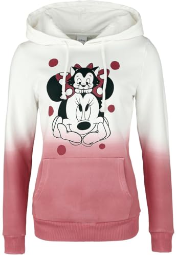 Micky Maus Minnie Mouse Frauen Kapuzenpullover Multicolor S von Mickey Mouse
