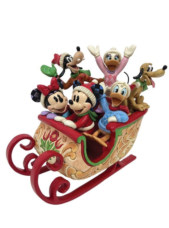 Micky Maus A Sleigh Full of Joy Sammelfiguren multicolor von Micky Maus