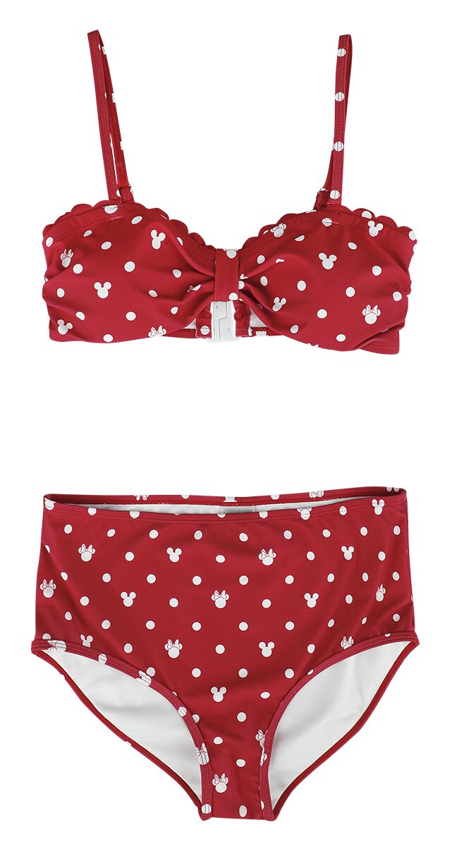 Micky Maus - Disney Bikini-Set - Dots - S bis XXL - für Damen - Größe L - multicolor  - EMP exklusives Merchandise! von Micky Maus