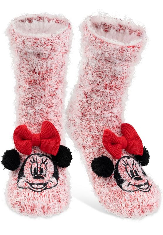 Micky Maus - Disney Socken - Micky und Minnie Maus - Minnie - EU 38-43 - für Damen - Größe EU 38-43 - multicolor  - Lizenzierter Fanartikel Micky Maus - Disney Socken - Micky und Minnie Maus - Minnie - EU 38-43 - für Damen - Größe EU 38-43 - multicolor  - Lizenzierter Fanartikel von Micky Maus