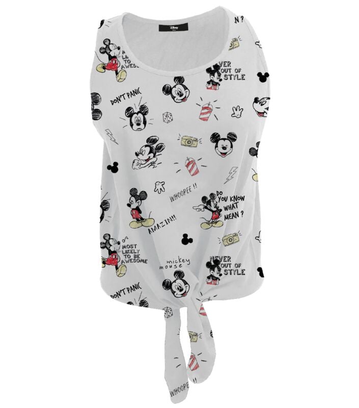 Micky Maus Mickey Sketch Top multicolor in M von Micky Maus