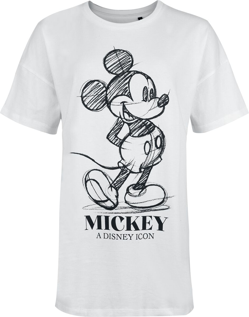 Micky Maus Micky Maus - Icone - Oversize T-Shirt weiß in XXL von Micky Maus