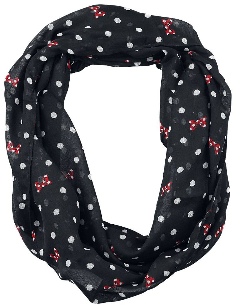 Micky Maus Minnie Maus - Dots & Bows Tuch schwarz von Micky Maus