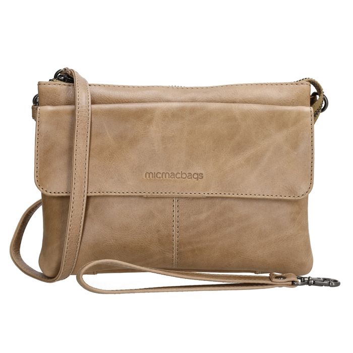 Micmacbags porto Crossbody Tasche-Taupe von Micmacbags