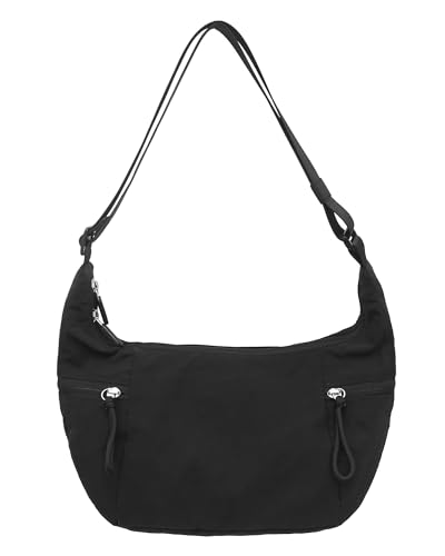 Micmores Crossbody Bag Damen Herren Umhängetasche Nylon Schultertasche mit verstellbarem Gurt, Vielseitige Handtasche für Schule, Arbeit, Reisen & Alltag Micmores Crossbody Bag Damen Herren Umhängetasche Nylon Schultertasche mit verstellbarem Gurt, Vielseitige Handtasche für Schule, Arbeit, Reisen & Alltag von Micmores