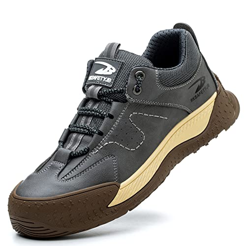 Micoklinlin Arbeitsschuhe Damen Leicht Sicherheitsschuhe Damen Wasserdicht Safety Shoes for Men 6KV Elektrikerschuhe Isolierte Schuhe Schlag und Stichfeste Work Sneakers von Micoklinlin