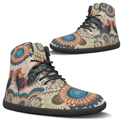 Micoklinlin Barfußschuhe Damen Herren Neuheit Wasserdicht Trail Running Sneaker Minimalistische Wide Toe Walkingschuhe von Micoklinlin