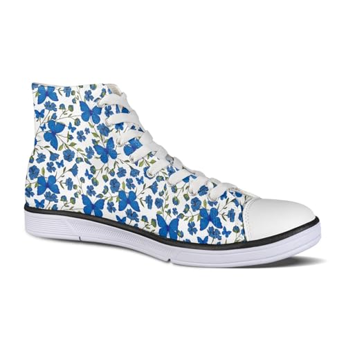 Micoklinlin Canvas Sneaker Damen Bunt Personalisierte High Top Segeltuchschuhe Fitness Laufschuhe Turnschuhe Freizeit Sportschuhe Schuhe für Frauen Mädchen von Micoklinlin