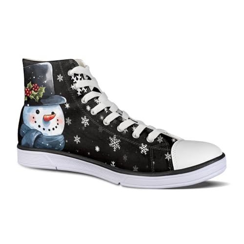 Micoklinlin Canvas Sneaker Damen Bunt Personalisierte High Top Segeltuchschuhe Fitness Laufschuhe Turnschuhe Freizeit Sportschuhe Schuhe für Frauen Mädchen von Micoklinlin