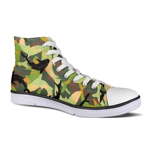 Micoklinlin Canvas Sneaker Damen Bunt Personalisierte High Top Segeltuchschuhe Fitness Laufschuhe Turnschuhe Freizeit Sportschuhe Schuhe für Frauen Mädchen von Micoklinlin