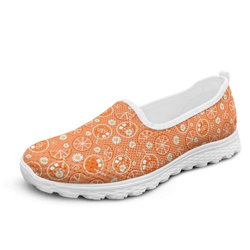 Micoklinlin Damen-Sneaker Sommer Mode Klassische Mesh-Laufschuhe rutschfeste Turnschuhe Leicht Niedliche Slipper-Schuhe für Krankenschwestern von Micoklinlin