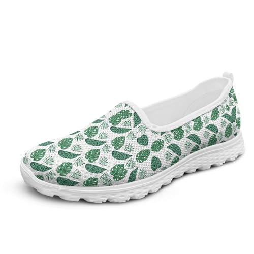 Micoklinlin Mesh-Sneaker & Sportschuhe für Damen Slipper-Schuhe mit Neuartigem Muster Teenager Mädchen Jungen Laufschuhe Bequeme Atmungsaktive Wanderschuhe von Micoklinlin