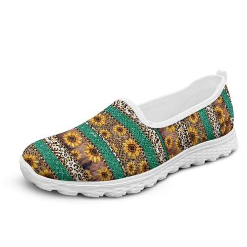 Micoklinlin Mesh-Sneaker & Sportschuhe für Damen Slipper-Schuhe mit Neuartigem Muster Teenager Mädchen Jungen Laufschuhe Bequeme Atmungsaktive Wanderschuhe von Micoklinlin