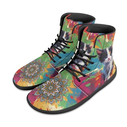 Micoklinlin Minimalistische Barfußschuhe für Frauen Männer Neuheit Wasserdicht Trail Running Sneaker Wide Toe Walking Schuhe von Micoklinlin