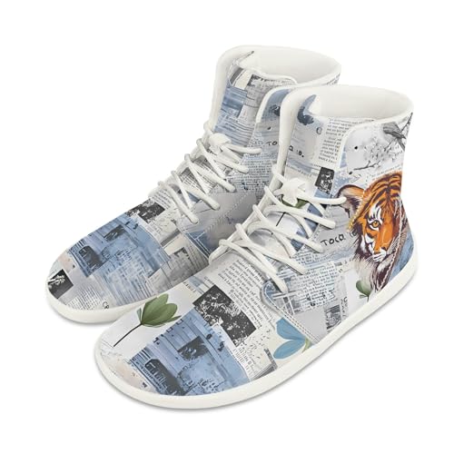 Micoklinlin Minimalistische Barfußschuhe für Frauen Männer Neuheit Wasserdicht Trail Running Sneaker Wide Toe Walking Schuhe von Micoklinlin