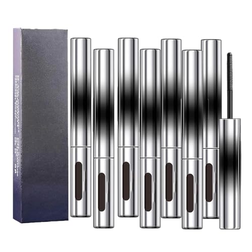 Wimperntusche, Volumenwimperntusche, 3d-Volumenwimperntusche, Haarlose Wimperntusche, Waschbare Ultradünne Metallwimperntusche (7PC-70ml) von Micozy