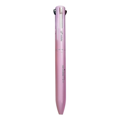 4-in-1-Makeup-Stift, 4-farbiger Mehrzweck-Schönheitsstift, wasserfester Mehrzweck-Makeup-Stift, Augenbrauenstift, Eyeliner, Lippenkonturenstift und Highlighter für Augen, Lippen und Gesicht (B) von Micozy