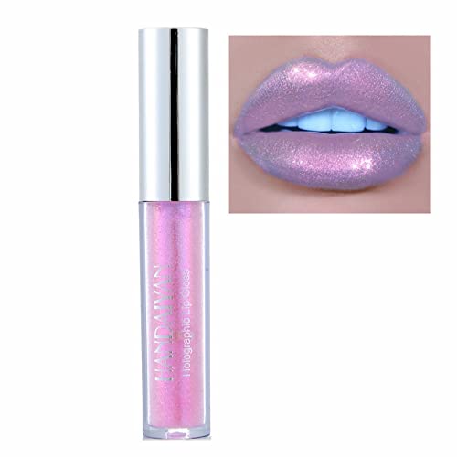 Schillernder Perlenglanz Lipgloss, langanhaltender, wasserfester schimmernder Lippenstift, Diamant schimmernder metallischer flüssiger Lippenstift Damen Makeup Mädchen Makeup Set (03#) von Micozy