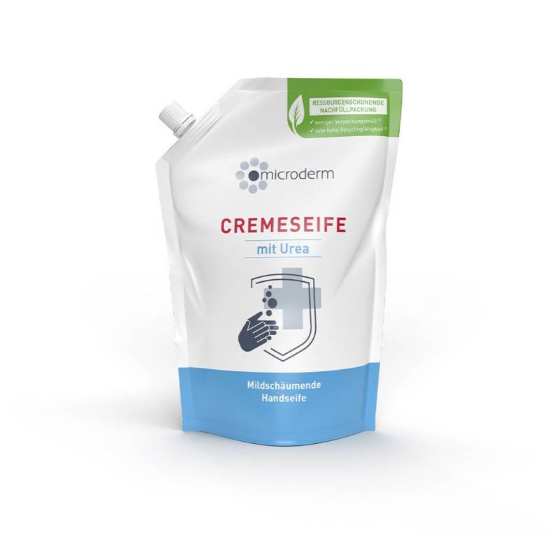 Microderm Handseife Cremeseife mit Urea von Microderm