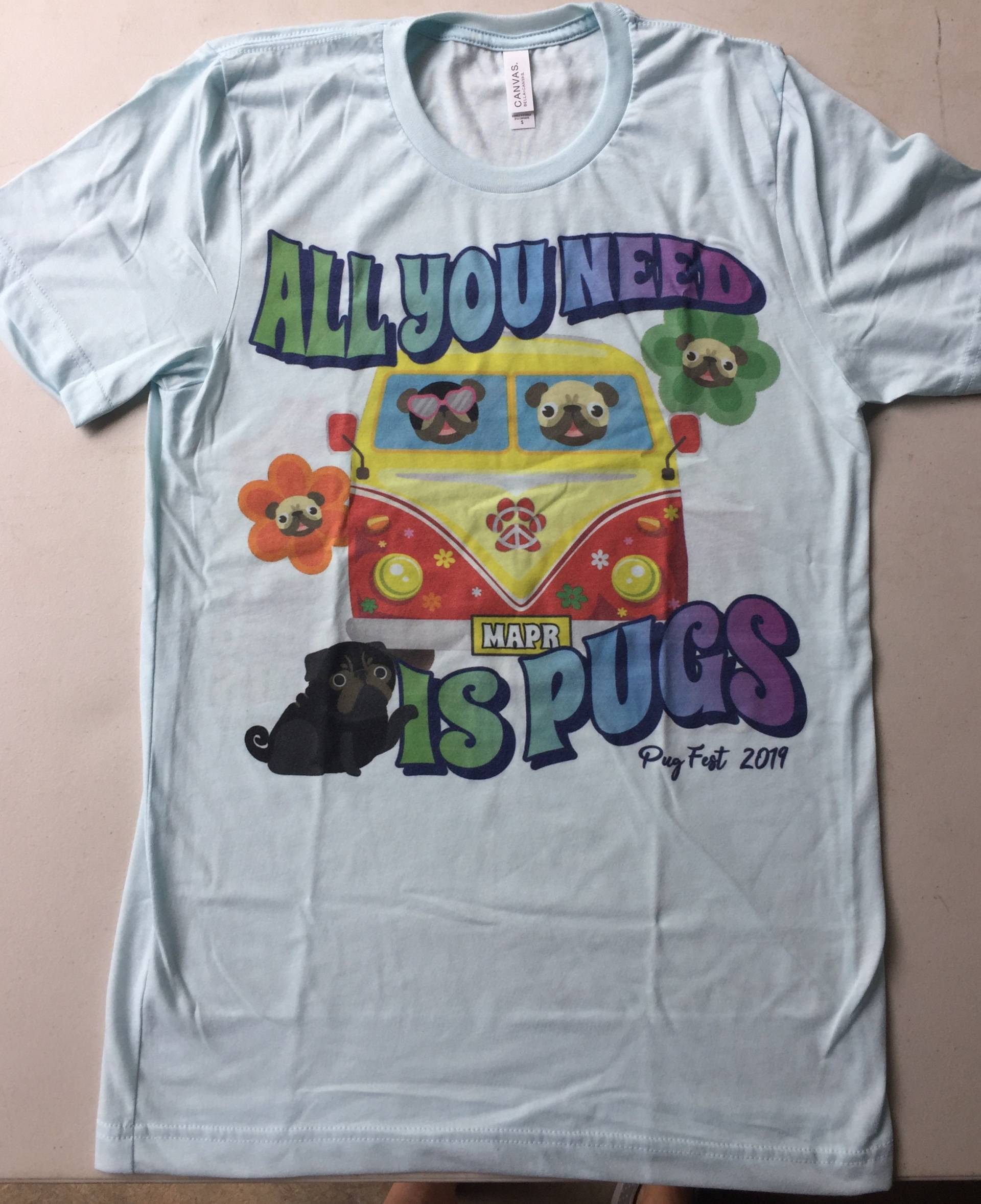 Pugfest 2019 T-Shirt Pugfest 2019 T-Shirt von MidAtlanticPugRescue
