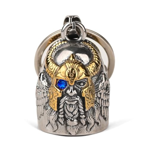 MidSmile Birthstone Odin Wikinger Motorrad Glöckchen: Viking Biker Bell | Motorrad Schlüsselanhänger Guardian Bell, Motorrad Zubehör Gremlin Bell Geschenke Für Männer und Frauen MidSmile Birthstone Odin Wikinger Motorrad Glöckchen: Viking Biker Bell | Motorrad Schlüsselanhänger Guardian Bell, Motorrad Zubehör Gremlin Bell Geschenke Für Männer und Frauen von MidSmile