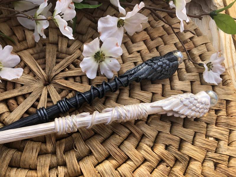 Der Engelstab -Elfenstab-Zauberer Hexenstab-Naturstab Der Engelstab -Elfenstab-Zauberer Hexenstab-Naturstab von MidSunCreations